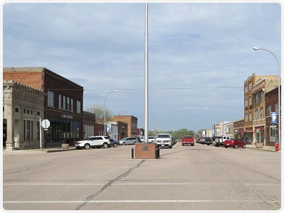 downtown Moville IA